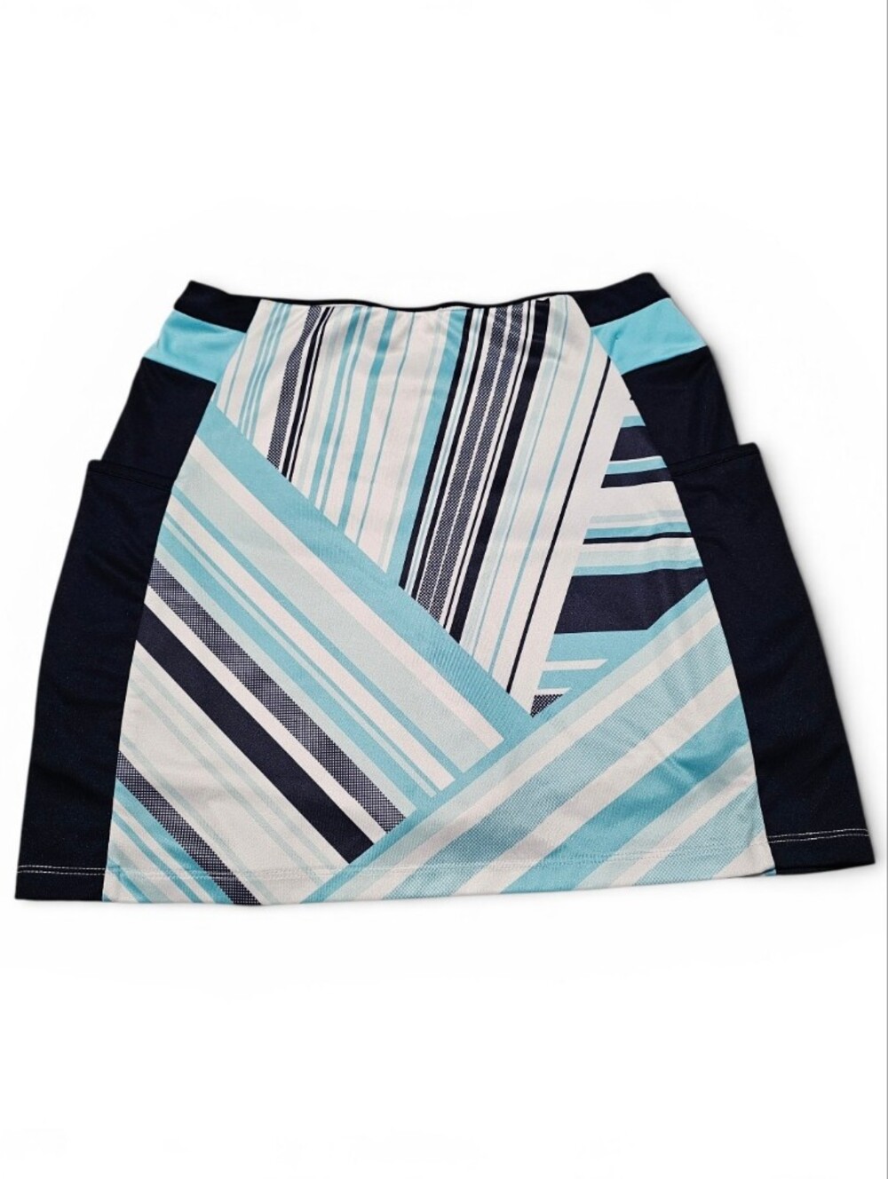 PGA Tour Performance Skort Blue & White Sport Women's Size XS